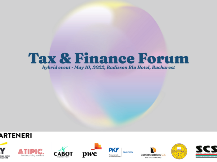 Tax & Finance Forum, 10 mai 2022