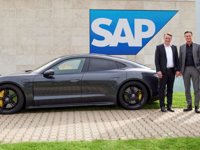 b-Porsche und SAP gehen strategische Partnerschaft ein